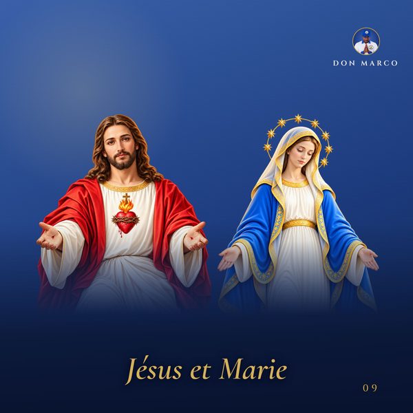Visuel du chant « Jésus et Marie »
